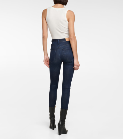Shop Citizens Of Humanity Chrissy High-rise Skinny Jeans In De Nimes