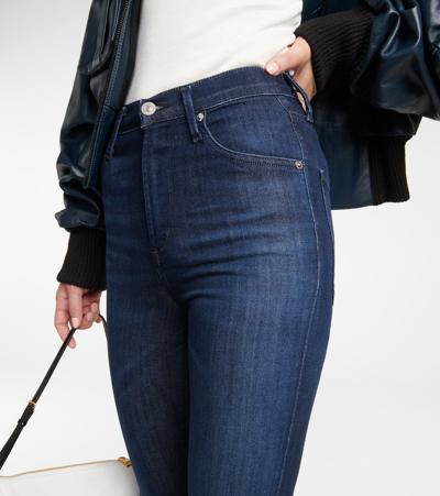 Shop Citizens Of Humanity Chrissy High-rise Skinny Jeans In De Nimes