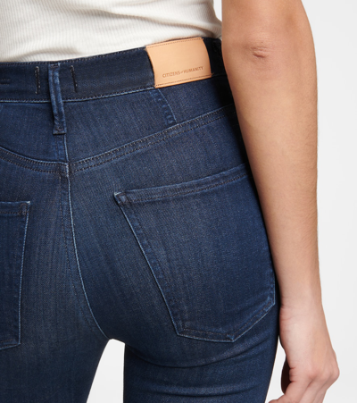 Citizens Of Humanity Chrissy High-rise Stretch-denim Jeans In De Nimes