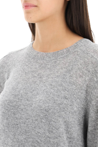 Shop Maison Margiela Wool Sweater In Grey