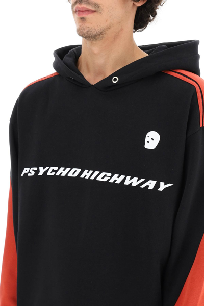 Shop Youths In Balaclava Psycho Highway Hoodie In Black