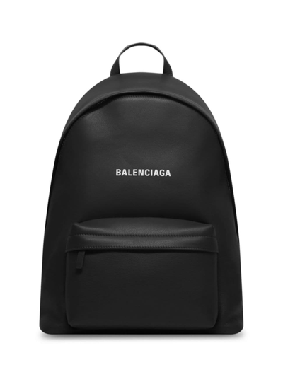 Balenciaga Men's Everyday Backpack In Black White | ModeSens