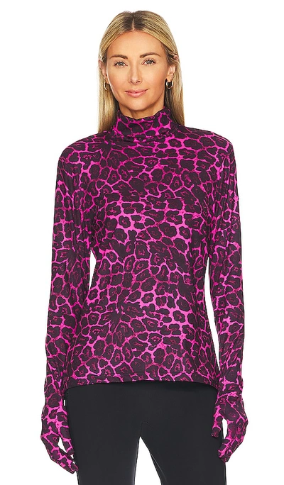 Shop Goldbergh Temptress Top In Jaguar Pink