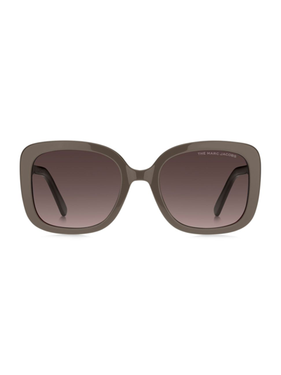 Shop Marc Jacobs Women's Marc 625/s 54mm Square Sunglasses In Brown