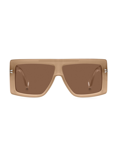 Shop Marc Jacobs Women's Mj 1061 59mm Rectangular Sunglasses In Caramel