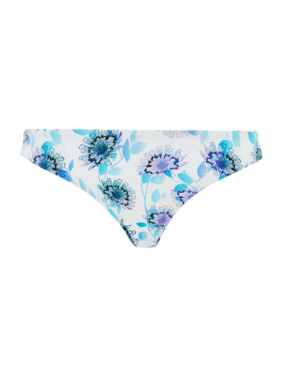 Shop Vilebrequin Women's Flash Flow Bikini Bottom In Purple Blue