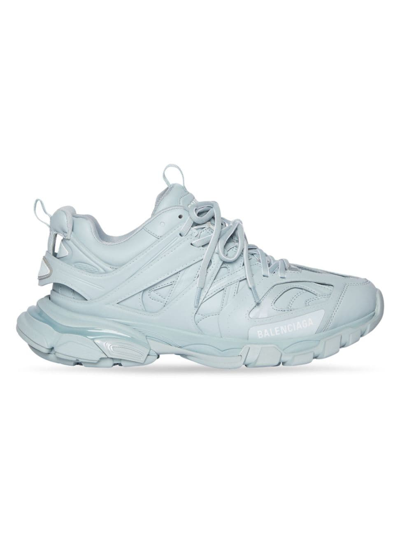 Shop Balenciaga Women's Track Sneaker In Light Blue White