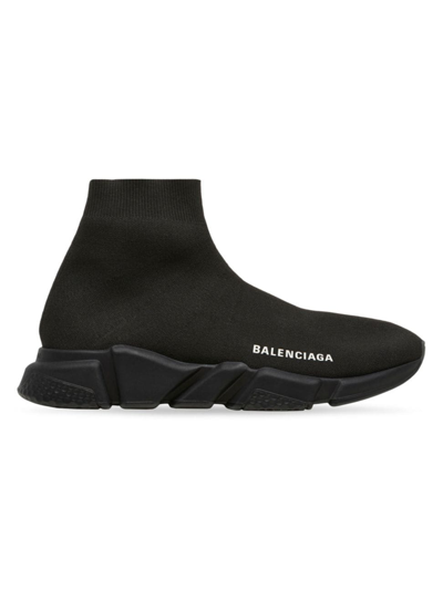 Shop Balenciaga Men's Speed Sneaker In Black