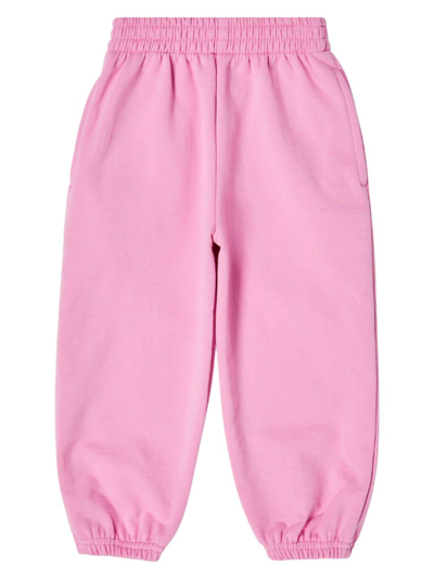 Shop Balenciaga Kid's  Jogging Pants In Pink Pink