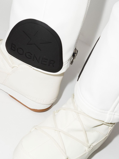 Bogner Haze Softshell Ski Trousers In White