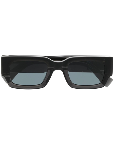 Tommy Hilfiger Rectangle-frame Sunglasses In Grey | ModeSens