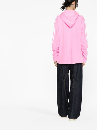 Shop Balenciaga X Adidas No Rib Hoodie In Pink