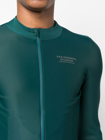 Shop Pas Normal Studios Control Heavy Performance Jersey In Green