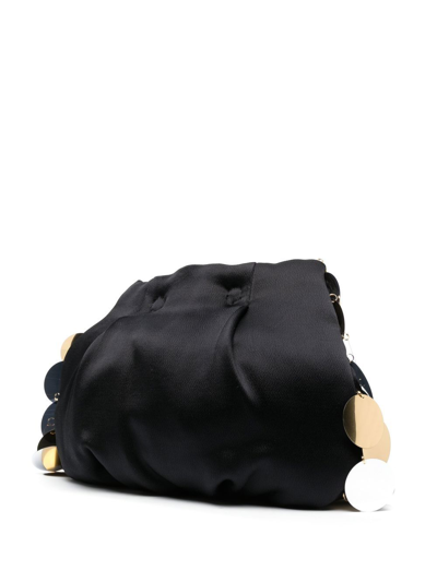 Shop Rosantica Fiesta Large-sequin Shoulder Bag In Black
