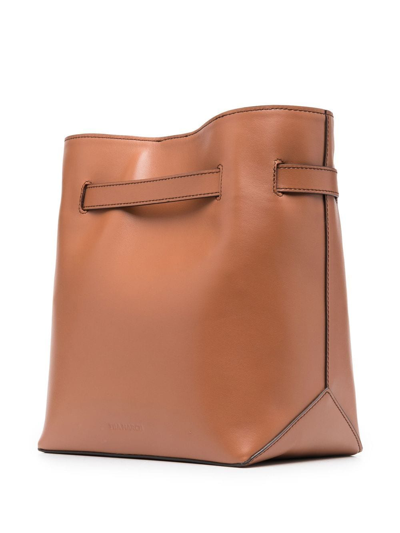 Shop Tila March Lea Leather Crossbody Bag In Brown