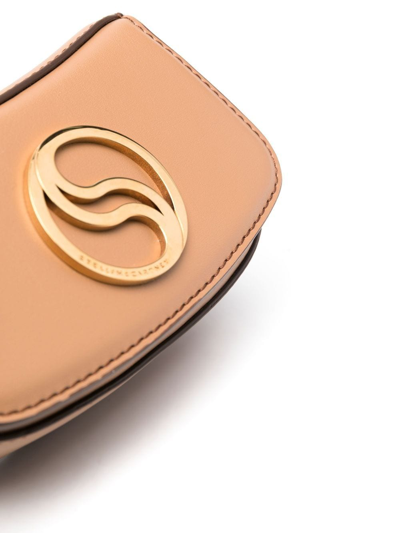 Stella Mccartney Alta Mini Shoulder Bag In Neutrals