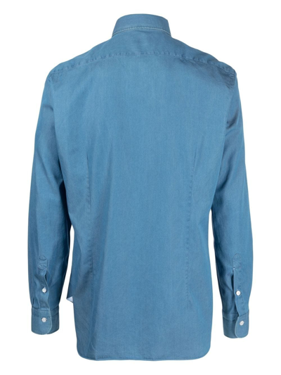 Barba Napoli Barba Shirts In Blue