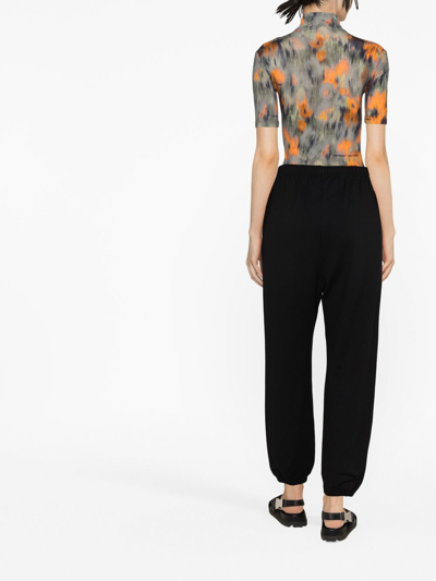 Dsquared2 Logo-print Track Pants In Black
