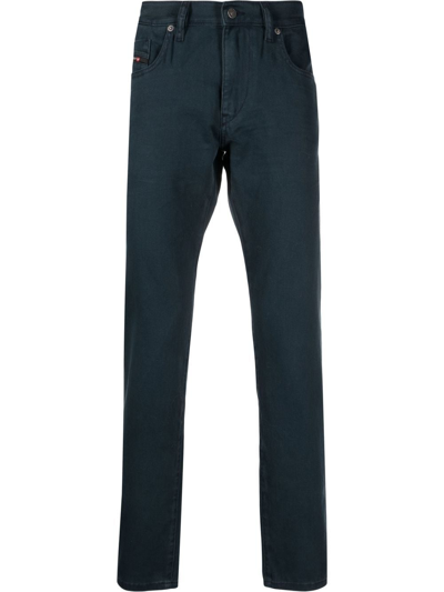 Shop Diesel 2019 D-strukt 0qwty Slim-cut Jeans In Blue