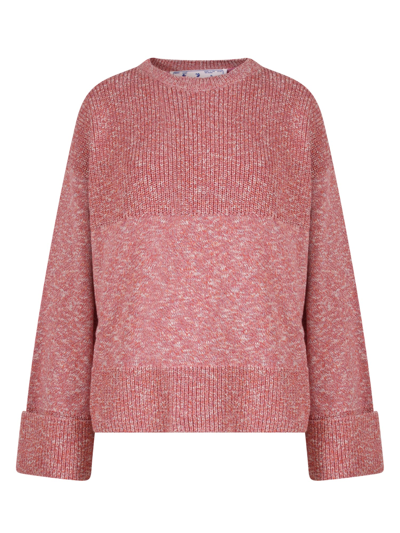 Shop Off-white Sweater In Pink