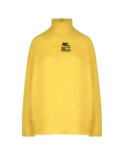 Shop Etro Sweater In Yellow