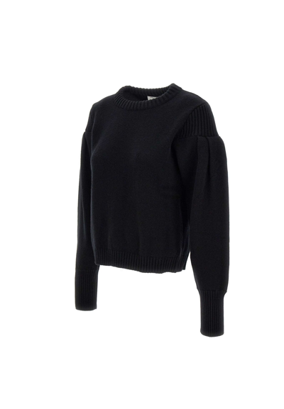 Shop Philosophy Di Lorenzo Serafini Sweater Wool In Black