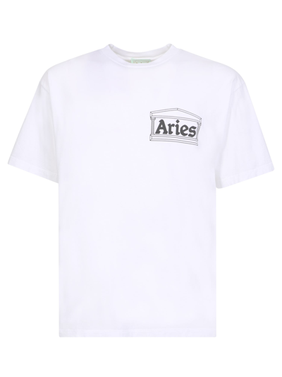 Shop Aries Im With  T-shirt In White