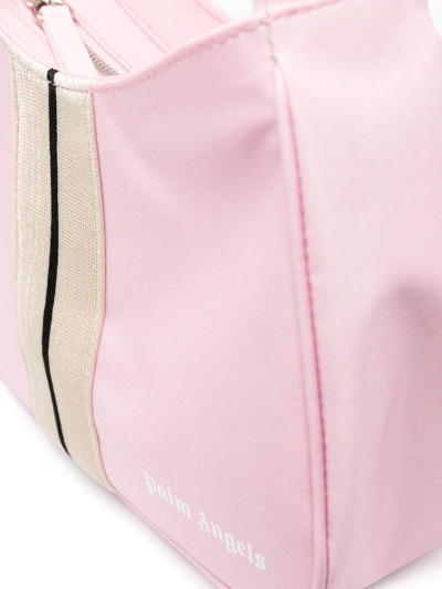 Shop Palm Angels Venice Track Shoulder Bag In Pink