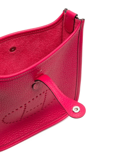 Pre-owned Hermes  Evelyne Tpm Crossbody Bag In Pink