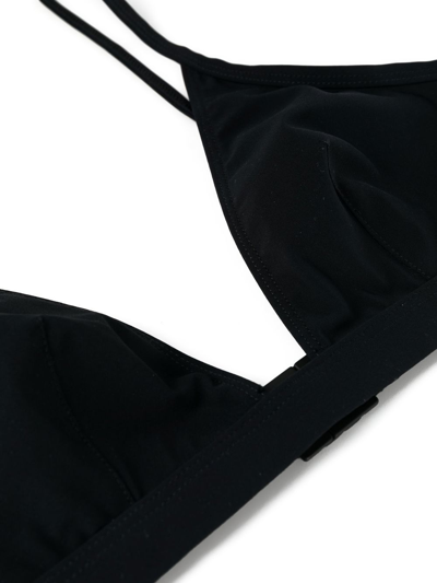 Shop Isabel Marant Niall Triangle-cut Bikini Top In Black