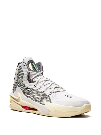 Nike Zoom Gt Jump Sneakers In Vast Grey/gunsmoke Lemon Wash