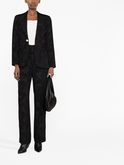 Shop Polo Ralph Lauren Straight-leg Trousers In Black
