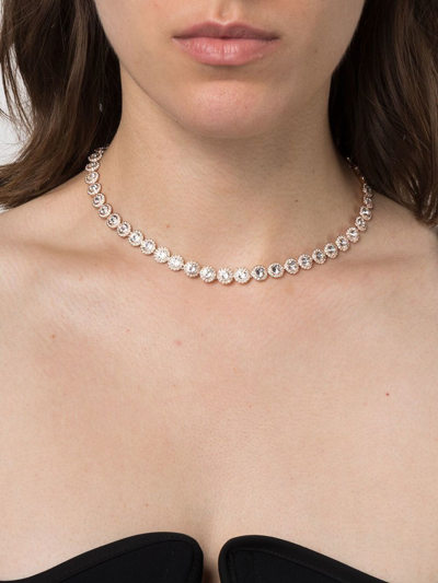 Swarovski Angelic Crystal-embellished Necklace In Pink