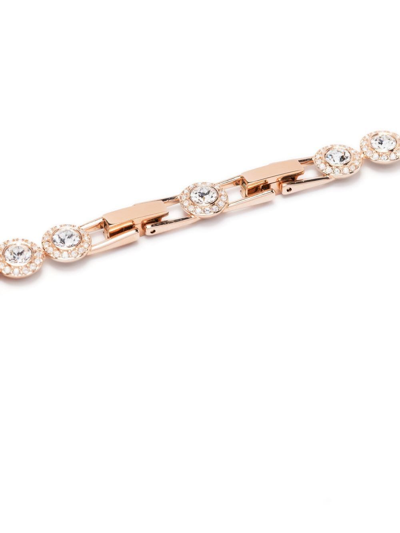 Swarovski Angelic Crystal-embellished Necklace In Pink
