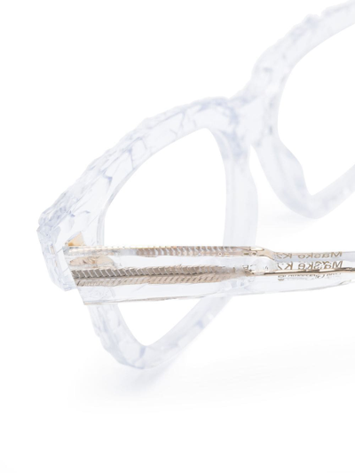 Kuboraum Transparent K25 Glasses In White