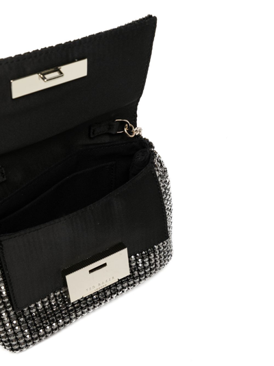 Shop Ted Baker Gliters Mini Crossbody Bag In Black