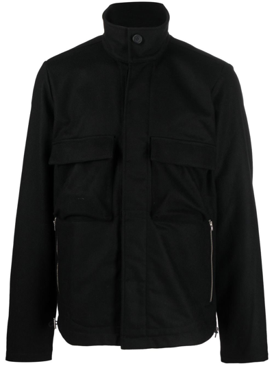 Siakki Virgin Wool Jacket In Black