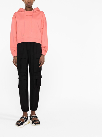Stella Mccartney Sweatshirt With Logo Embroidery In Pink