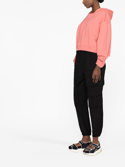 Stella Mccartney Sweatshirt With Logo Embroidery In Pink