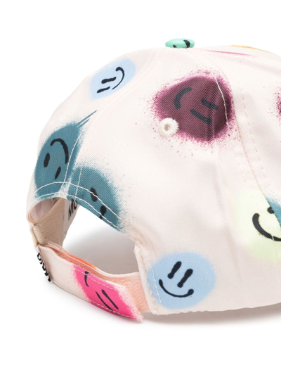 Shop Molo Sebastian Happy Dots Hat In Neutrals