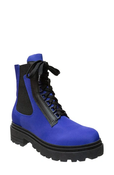 Shop Otbt Commander Hiking Boot In Blue