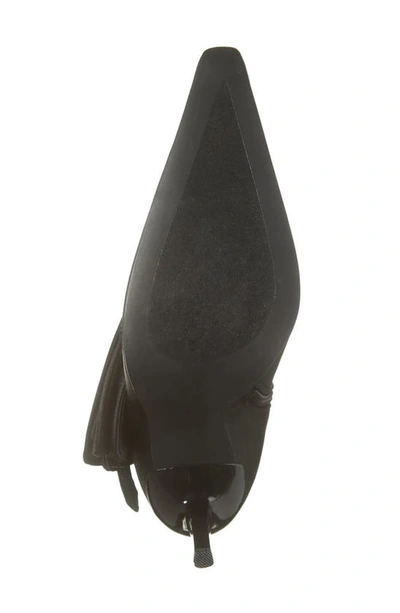 Jeffrey Campbell Stashed Boots In Black Satin