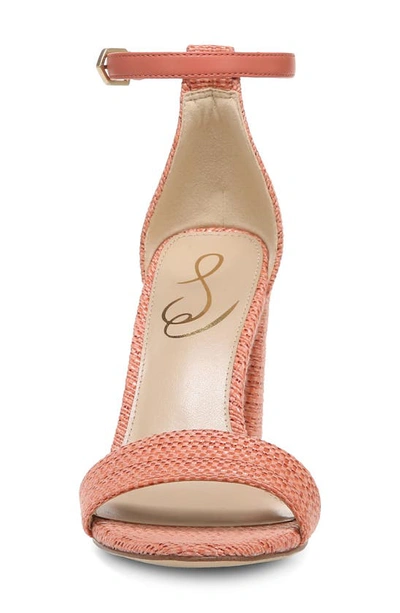 Shop Sam Edelman Yaro Ankle Strap Sandal In Stucco Pink