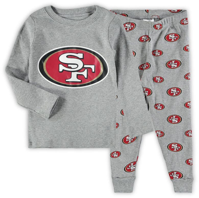 Outerstuff Girls Youth Heather Gray San Francisco 49ers Go For It