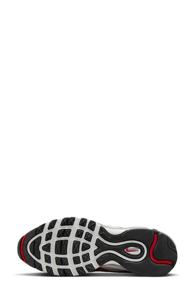 Shop Nike Air Max 97 Sneaker In Metallic Silver/ Red/ White