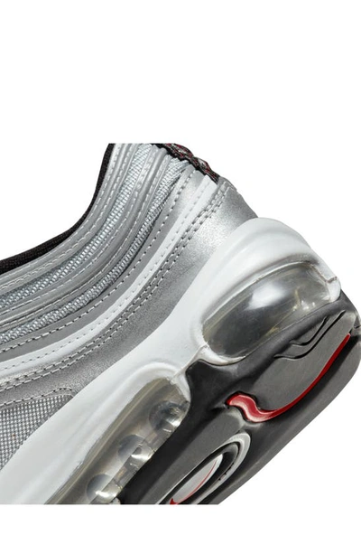 Nike Air Max 97 Sneaker In Metallic Silver/varsity Red/black/white |  ModeSens