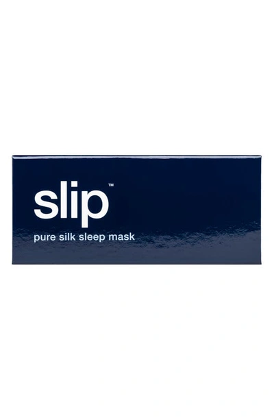 Slip Pure Silk Sleep Mask In Navy
