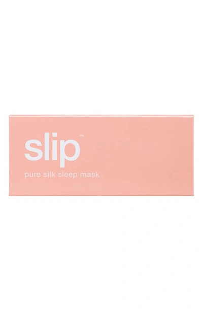 Slip Pure Silk Sleep Mask In Pink