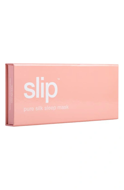 Shop Slip Pure Silk Sleep Mask In Pink