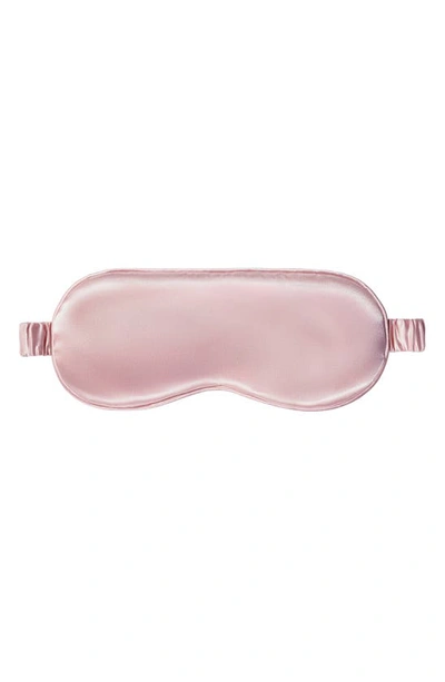 Shop Slip Pure Silk Sleep Mask In Pink